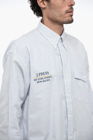 Gestreiftes Button-Down-Hemd Awning