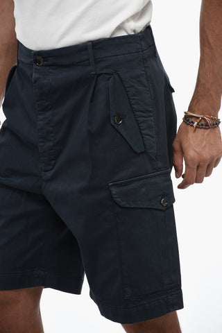 Cargo Shorts with Logo Patch