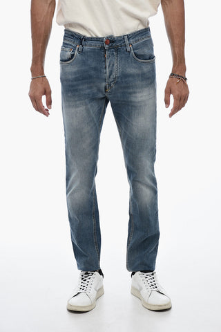 RAVELLO Slim Denims with Light Wash