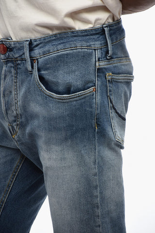 RAVELLO Slim Denims with Light Wash