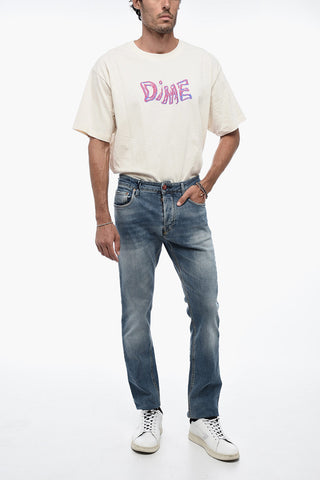RAVELLO Slim Denims with Light Wash