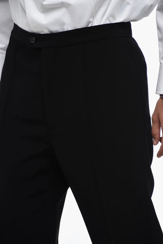 Tailored Jogger Pants with Elastic Hem