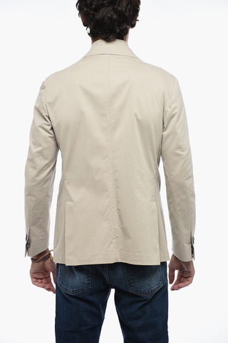 ID Cotton Blend Blazer with Removable Chest Piece