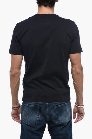 Jersey T-shirt with Logo Print
