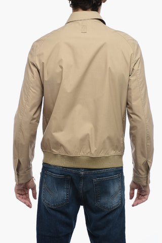 Zipped Overshirt with Flap Pockets
