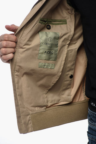 Zipped Overshirt with Flap Pockets