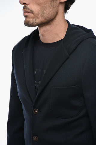 CC COLLECTION Blazer Sfoderato con Cappuccio
