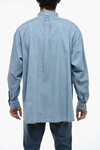 Button Down Lightweight Denim Shirt