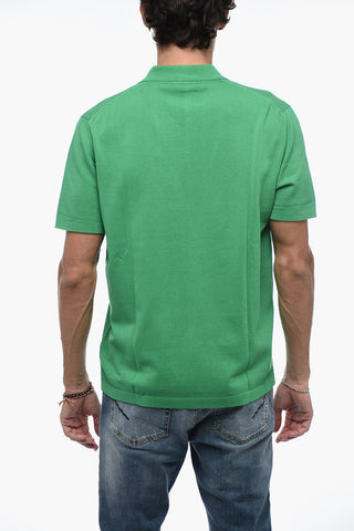 Piquet Cotton Polo with Embroidery