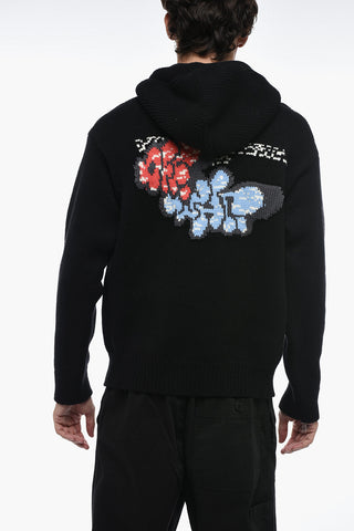 Knitted GRAFFITI Hoodie