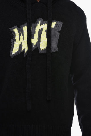 Knitted GRAFFITI Hoodie