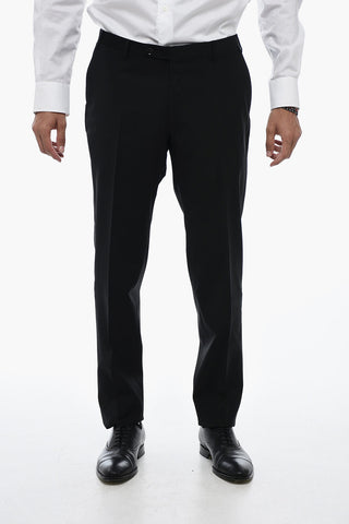CC COLLECTION 3-Piece CERIMONIA Suit with Satin Lapel