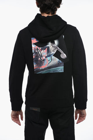 Brushed Cotton OLYMPIAN SKATEBOARDER Hoodie