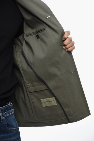 3-pocket Overshirt with Lapel