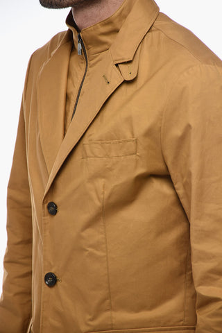 ID Cotton Blend Blazer with Removable Chest Piece