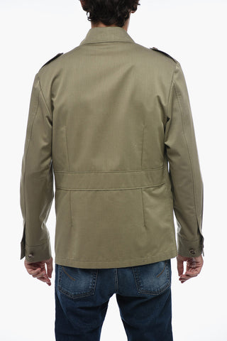CC COLLECTION Overshirt Utility con Abbottonatura Nascosta