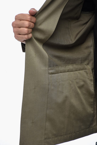 CC COLLECTION Overshirt Utility con Abbottonatura Nascosta