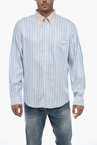 Camicia a Righe Awning Button Down