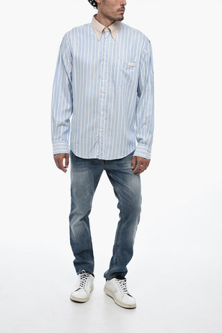 Camicia a Righe Awning Button Down