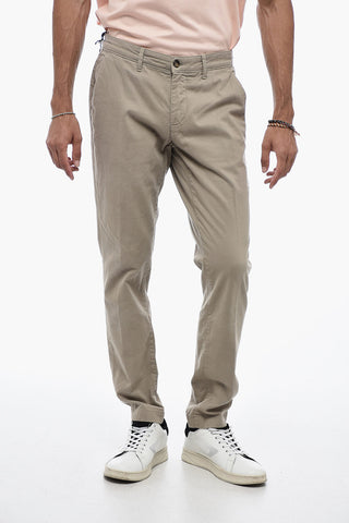 Stretch Cotton NEW TOWN Chinos Pants