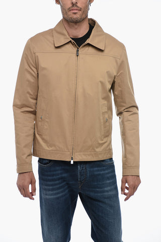 ID Overshirt con Chiusura a Zip e Bottoni Logati