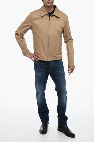 ID Overshirt con Chiusura a Zip e Bottoni Logati