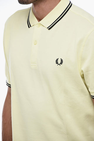 Piquet Cotton Polo with Embroidery