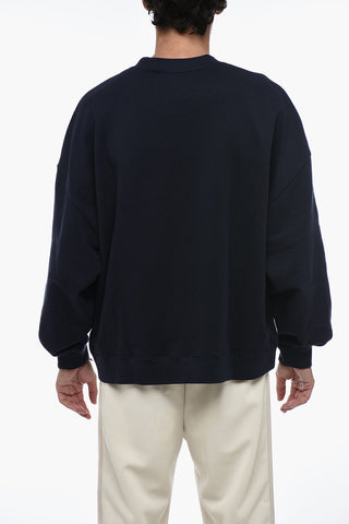 Felpa SARTORIAL TAPE in Cotone Garzato