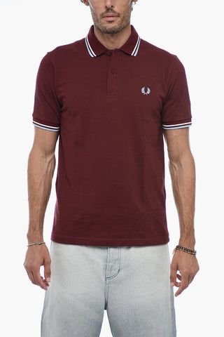 Piquet Cotton Polo with Embroidery