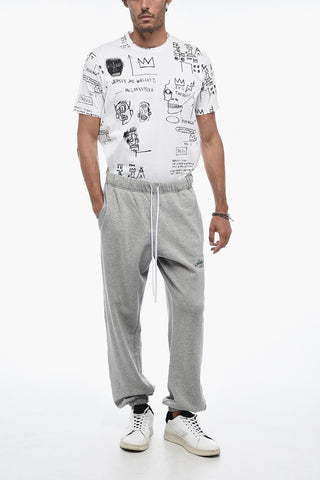 Joggers a 3 Tasche con Logo Ricamato