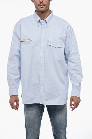 Lightweight Cotton Button-Down Shirt