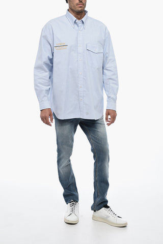 Lightweight Cotton Button-Down Shirt