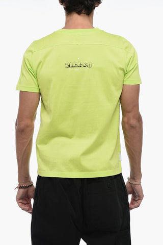 SHADOW PROJECT T-shirt Fluo con Stampa sul Retro