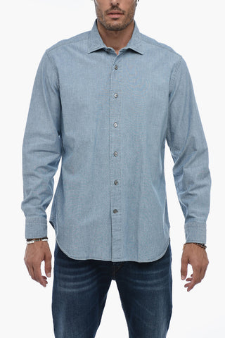 Long Sleeved Chambray Shirt