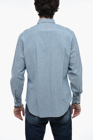 Long Sleeved Chambray Shirt