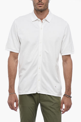CC COLLECTION Honeycomb Cotton Polo