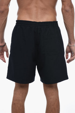 Solid Color CHASE Swim Shorts With Drawstrings