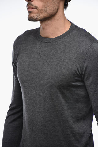 Maglia in Misto Lana e Seta con Vita Elasticizzata