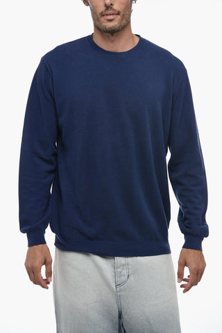 Pullover In Cotone Girocollo