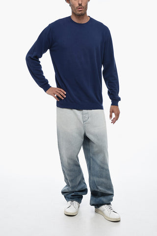 Pullover In Cotone Girocollo