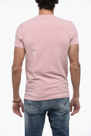 T-shirt in Jersey con Stampa Logo