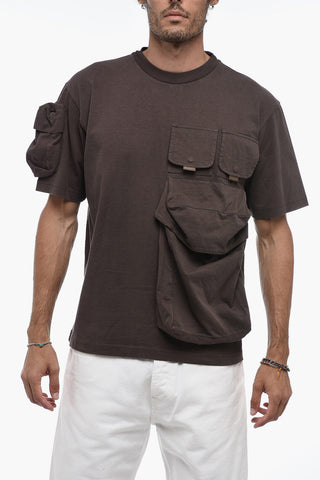 Oversized T-shirt with Utility Pockets