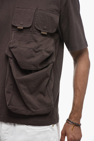 Oversized T-shirt with Utility Pockets