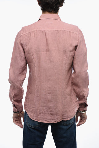 Long-Sleeve Linen Shirt