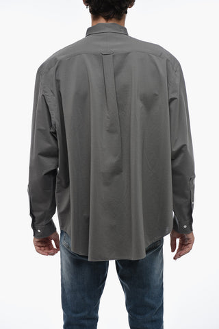 Camicia Casual con Taschino e Collo Italiano