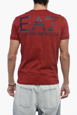EA7 Crew Neck Cotton T-Shirt