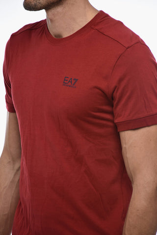 EA7 Crew Neck Cotton T-Shirt