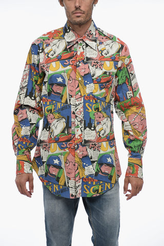 Printed Shirt UNISEX with Double Pocket