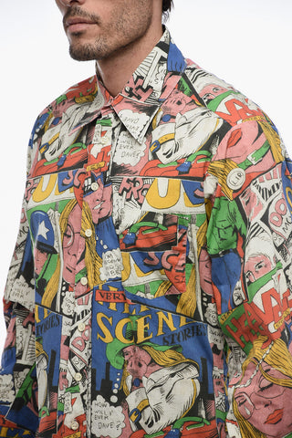 Printed Shirt UNISEX with Double Pocket