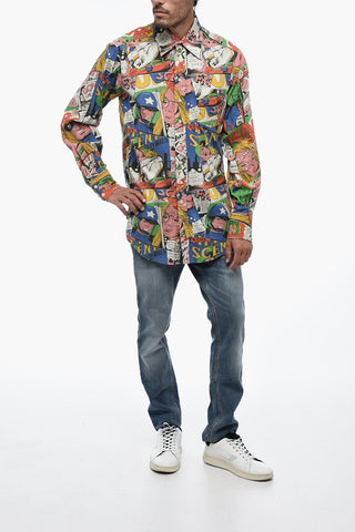 Printed Shirt UNISEX with Double Pocket